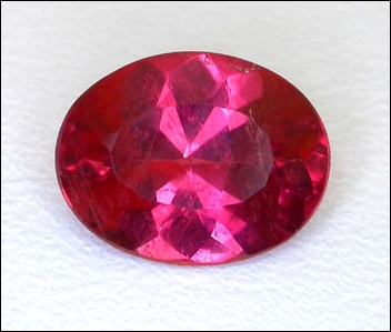 TOURMALINE, VIVID ORANGY-RED (Brazil) – 1.90 ct. Oval